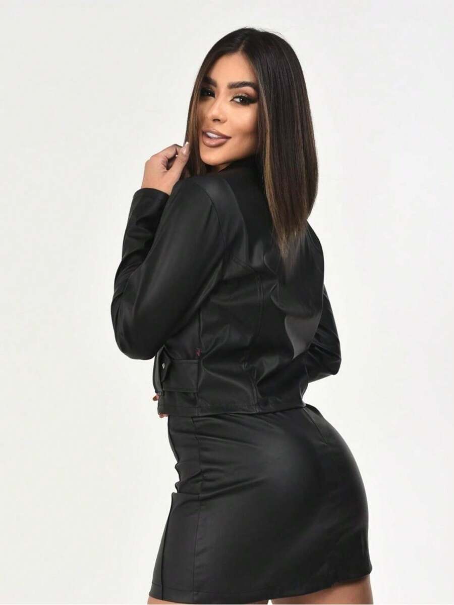Woman Leather Jacket