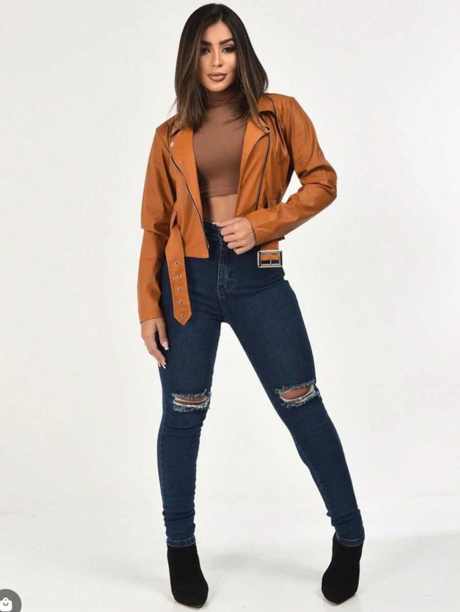 Woman Leather Jacket