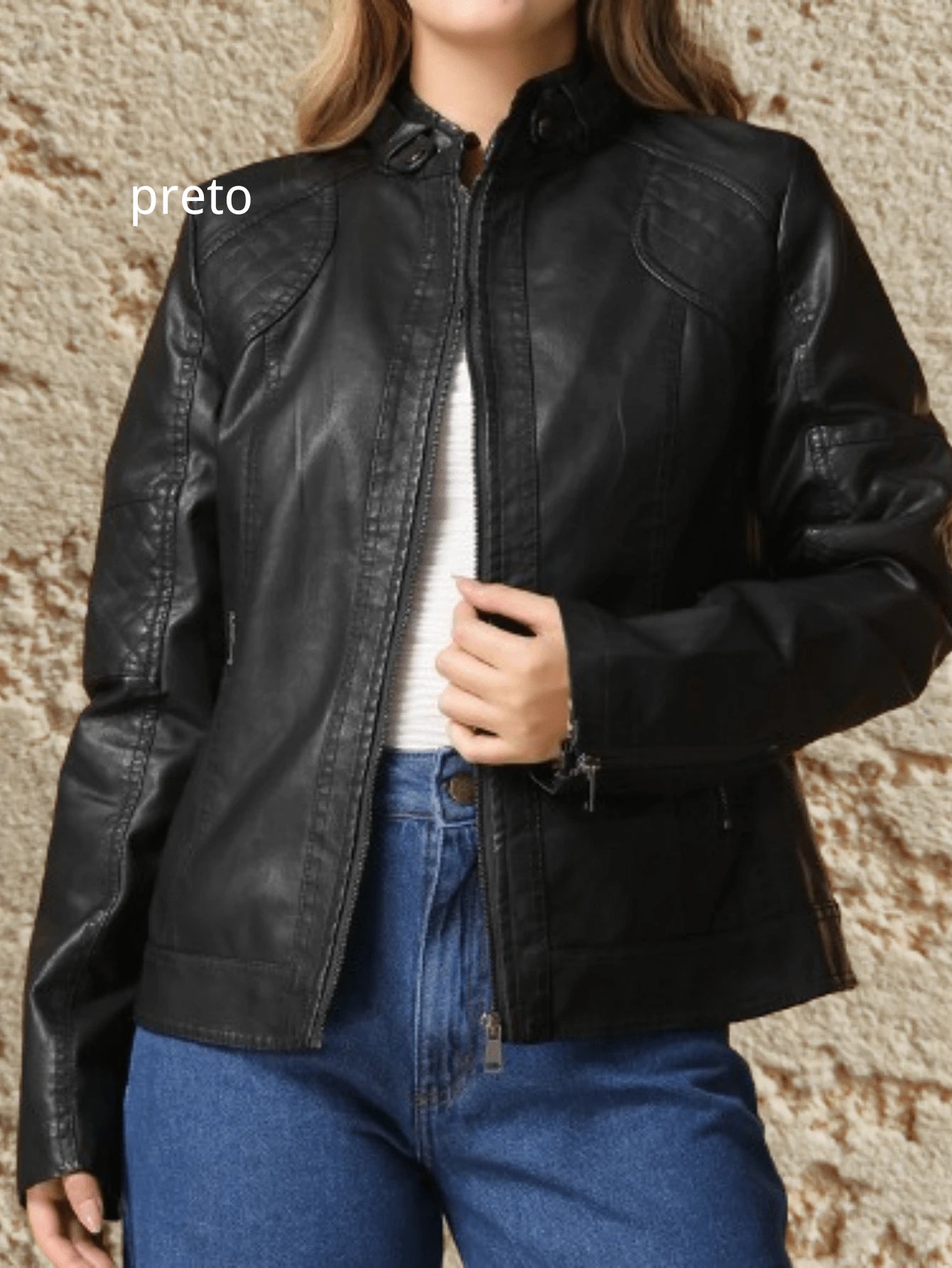 Woman Leather Jacket