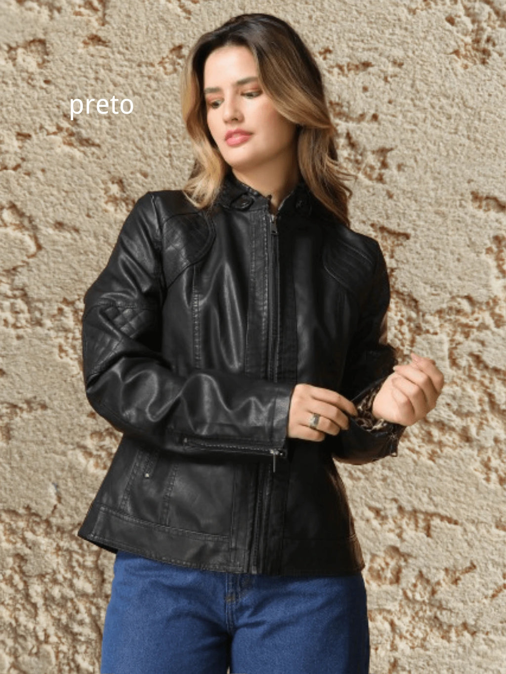 Woman Leather Jacket