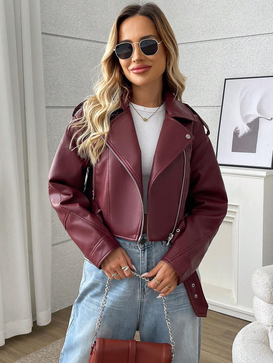 Woman Leather Jacket