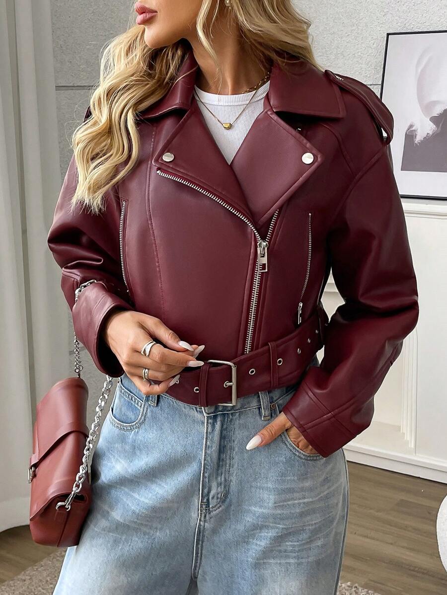 Woman Leather Jacket