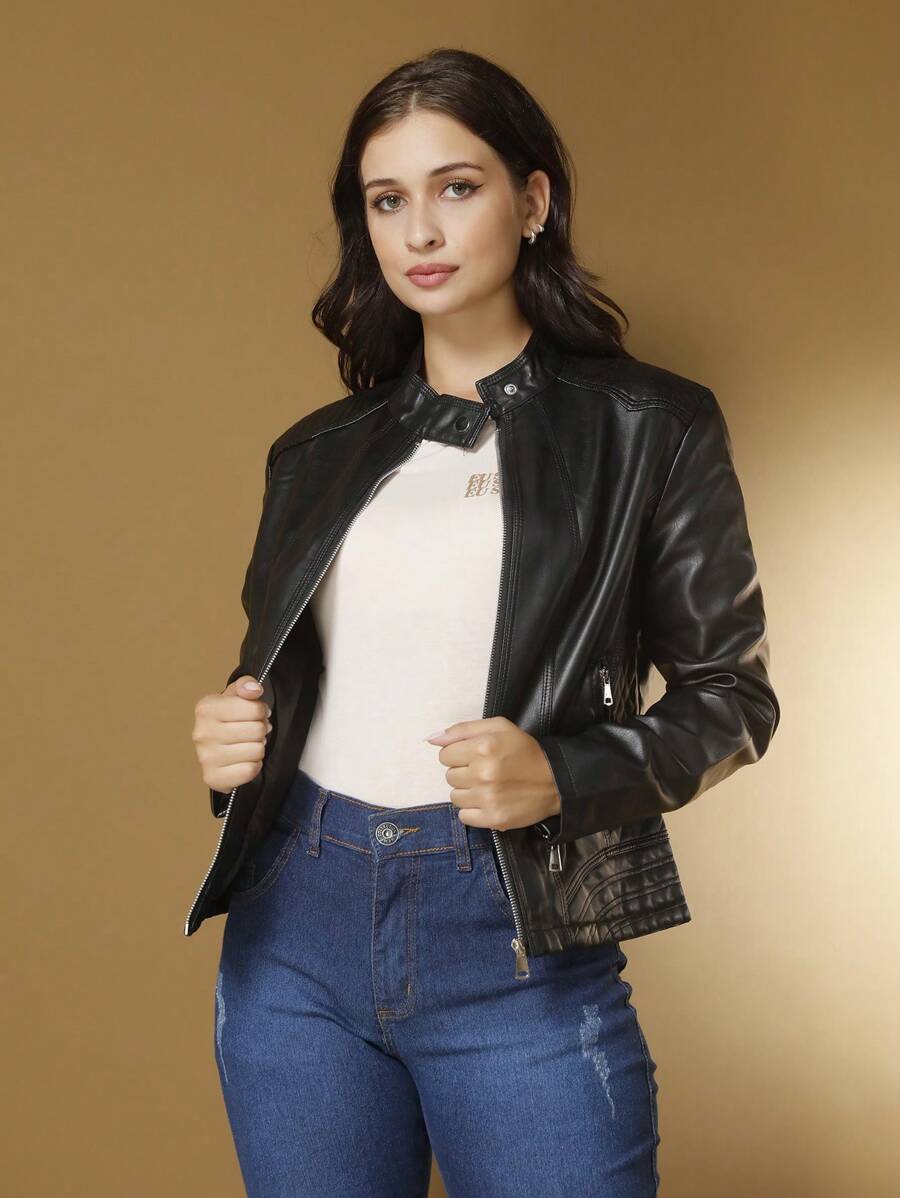 Woman Leather Jacket
