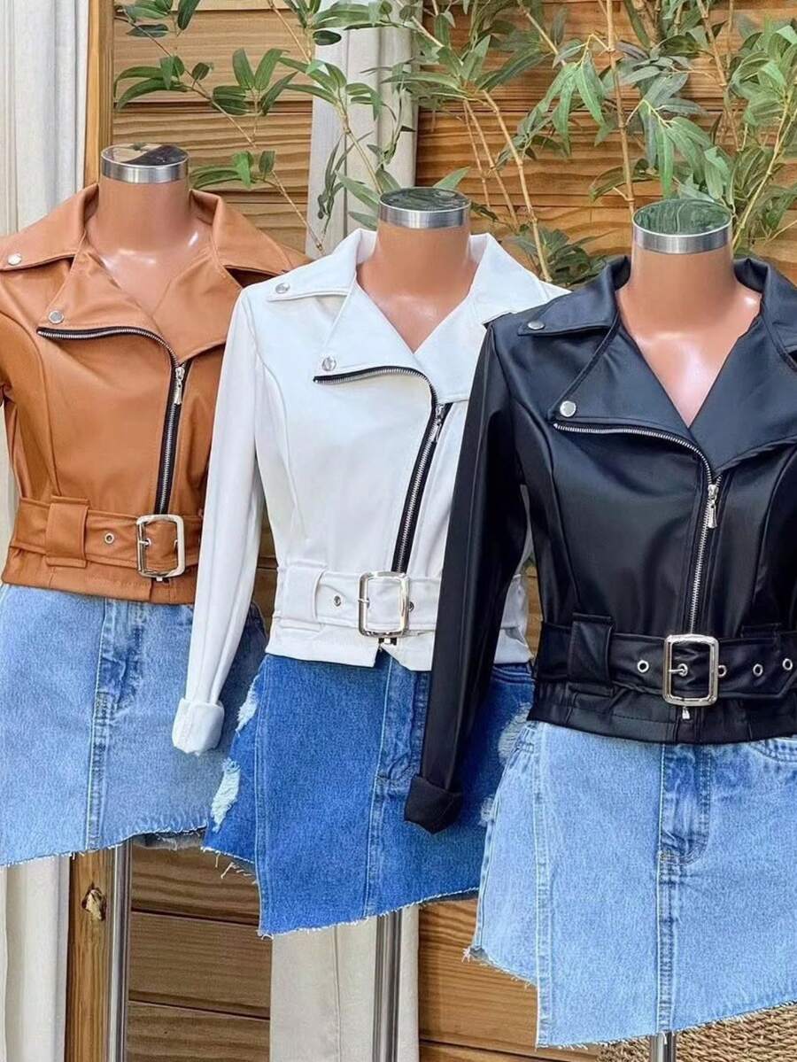 Woman Leather Jacket