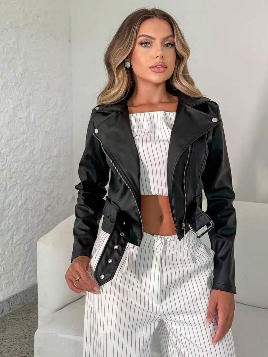Woman Leather Jacket