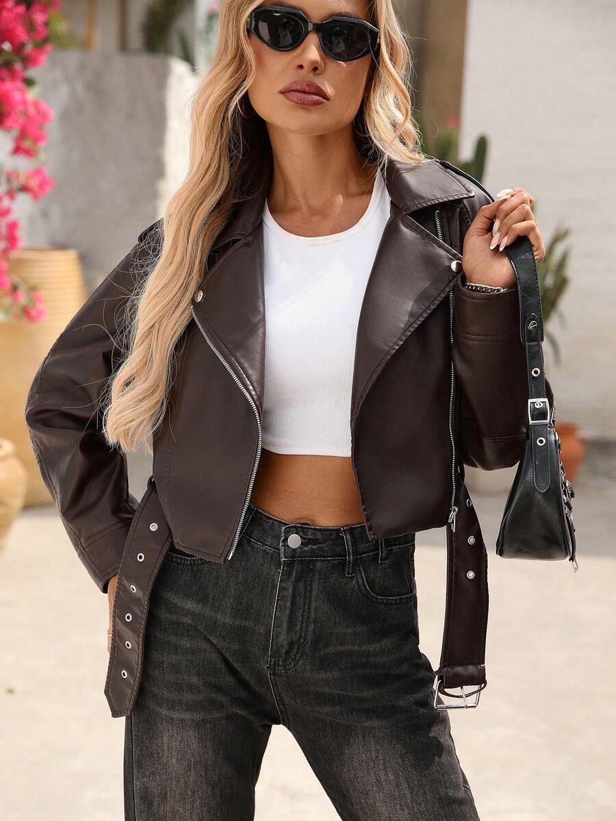 Woman Leather Jacket
