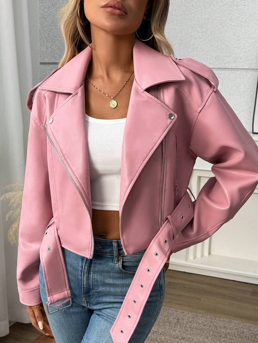 Woman Leather Jacket