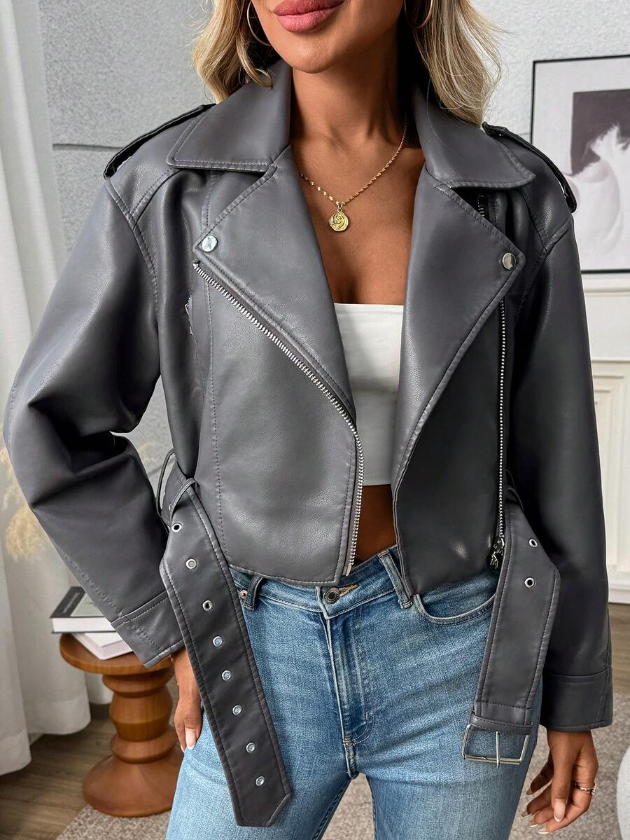 Woman Leather Jacket