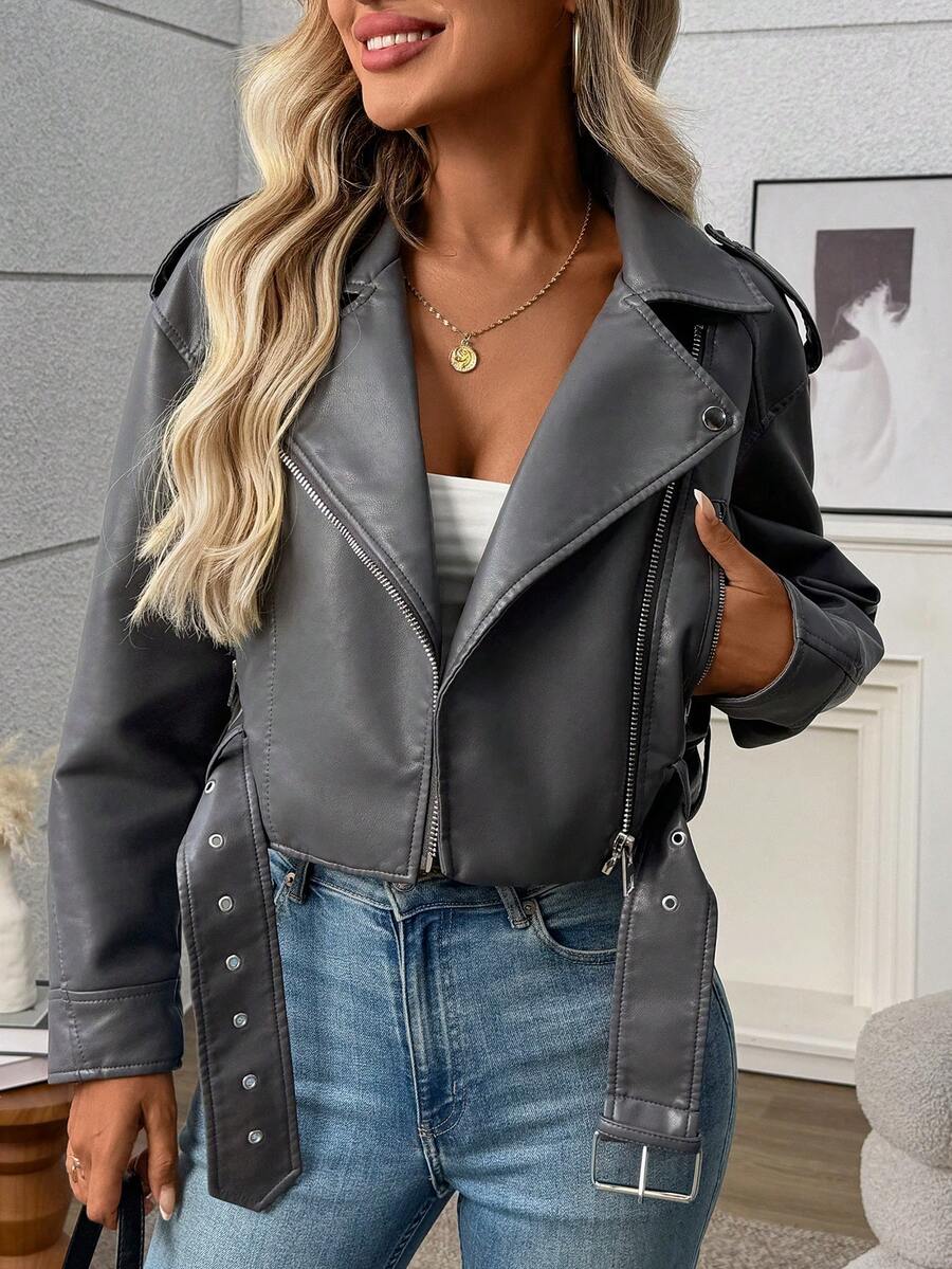 Woman Leather Jacket