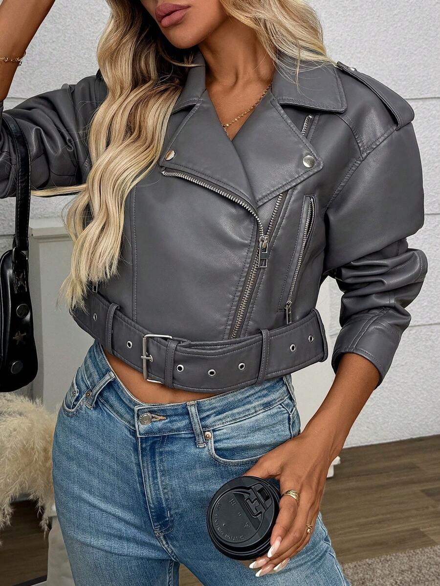 Woman Leather Jacket