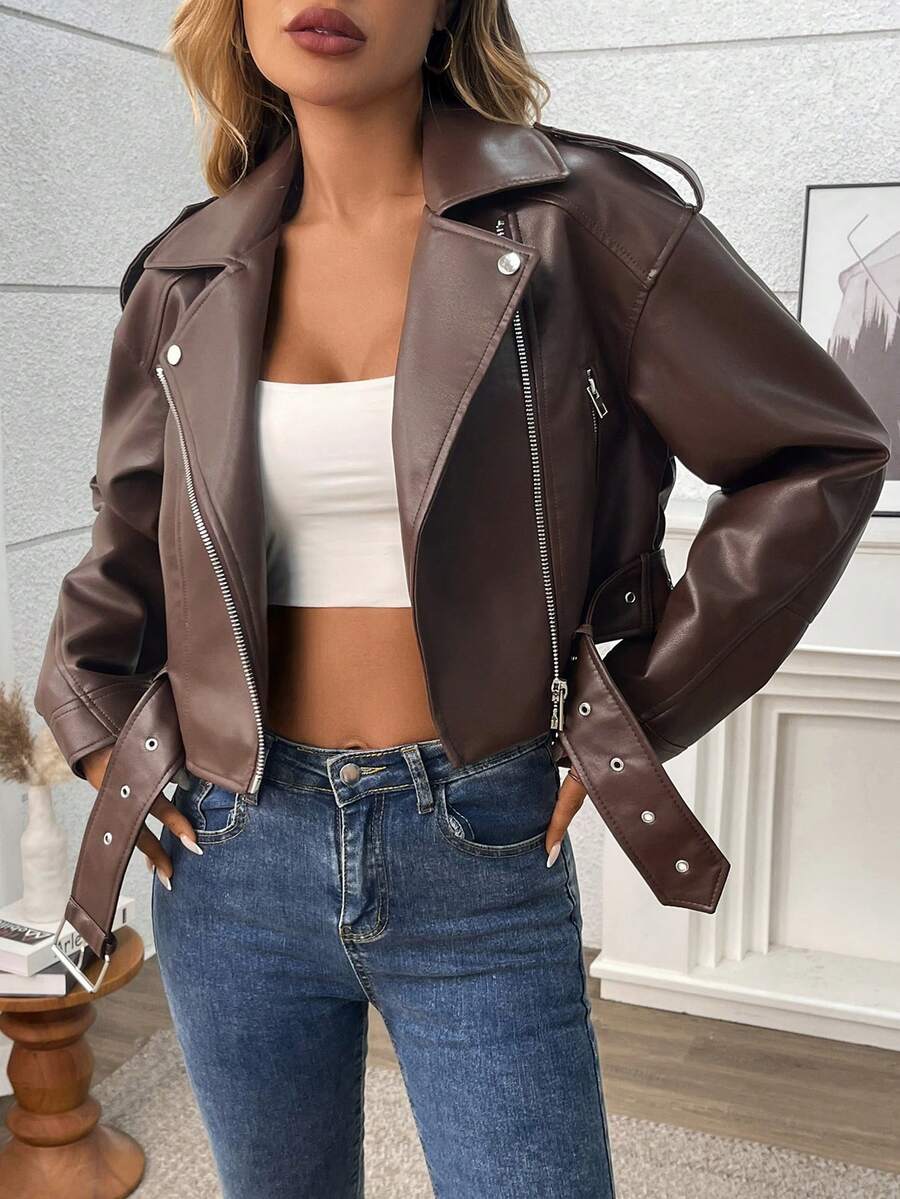 Woman Leather Jacket