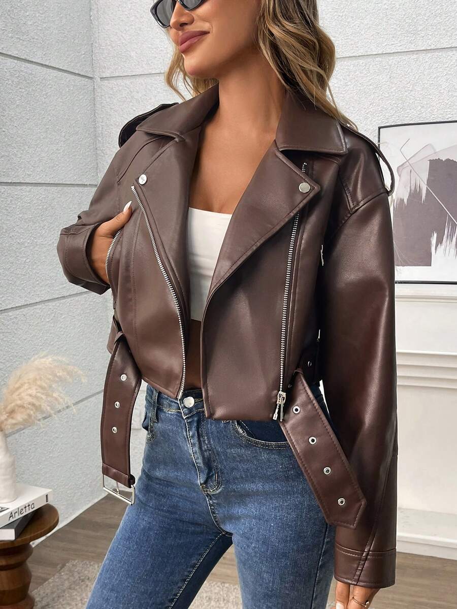 Woman Leather Jacket
