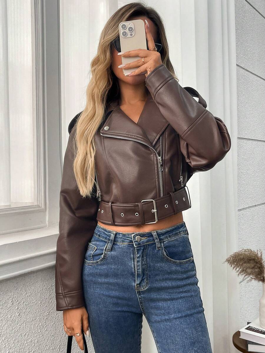 Woman Leather Jacket