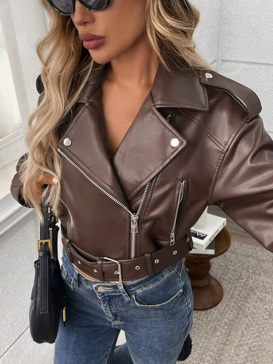 Woman Leather Jacket