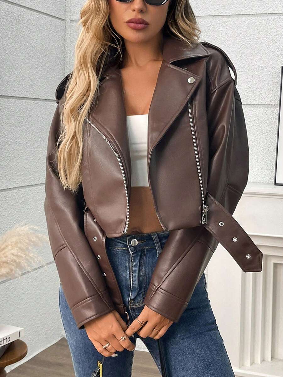 Woman Leather Jacket