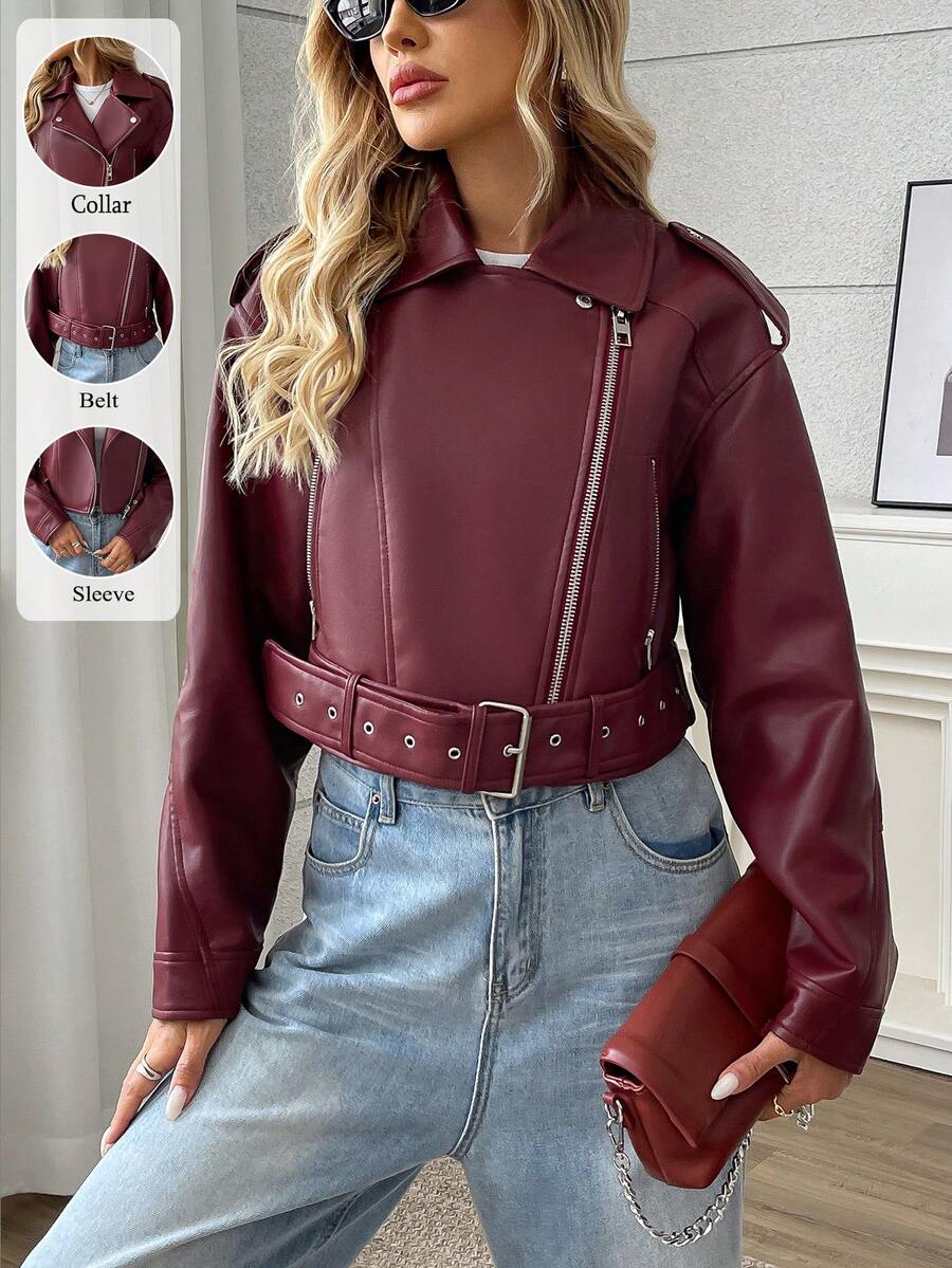Woman Leather Jacket
