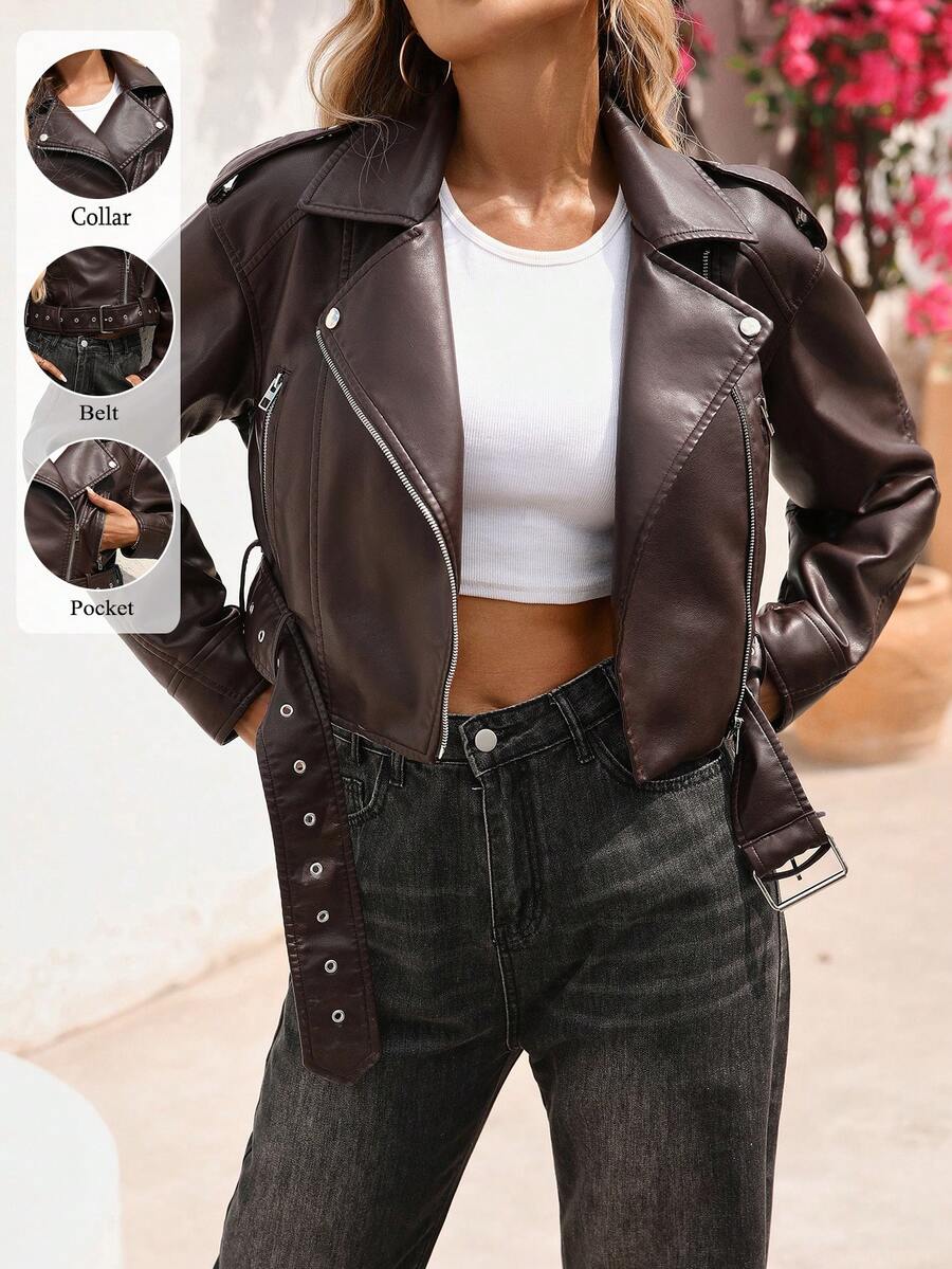 Woman Leather Jacket