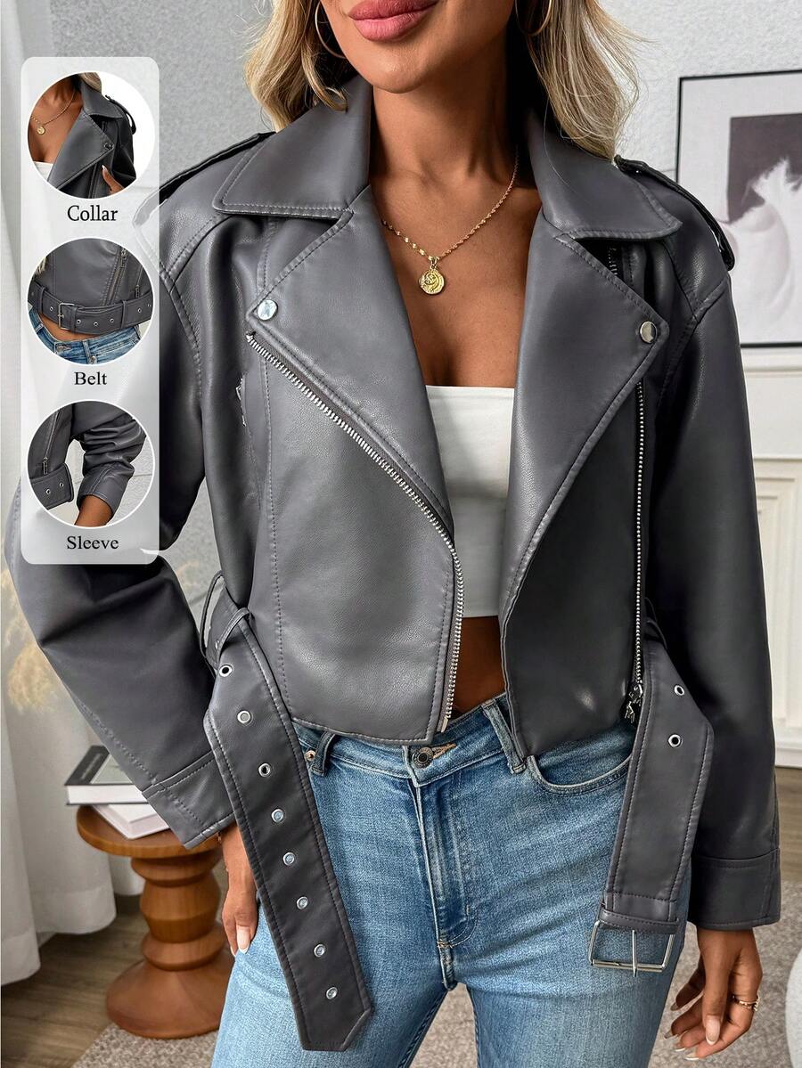 Woman Leather Jacket