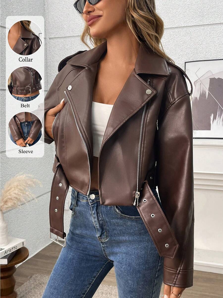 Woman Leather Jacket