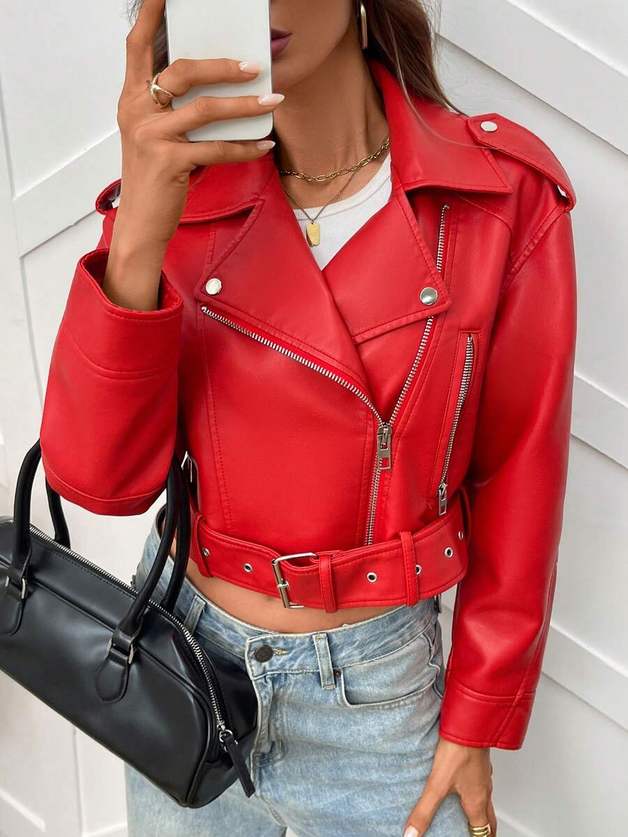 Woman Leather Jacket