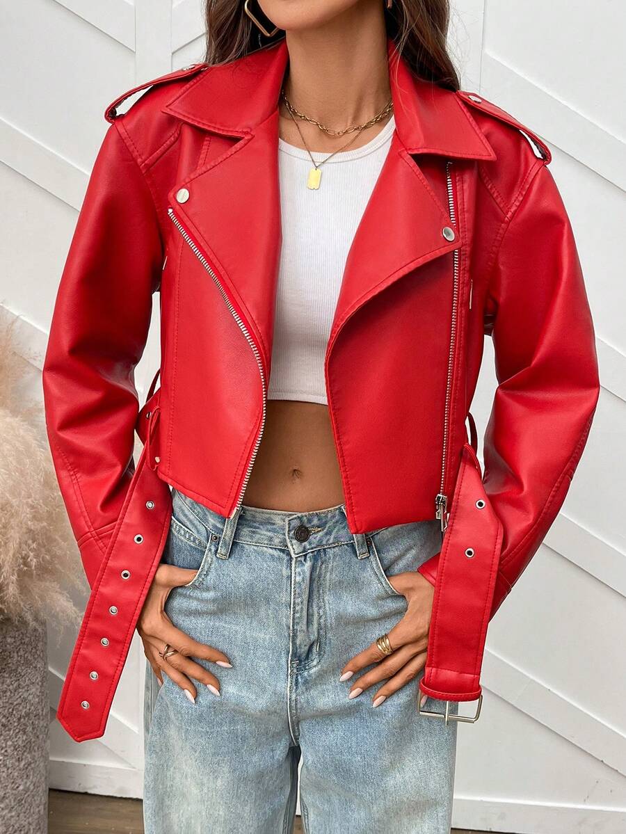 Woman Leather Jacket