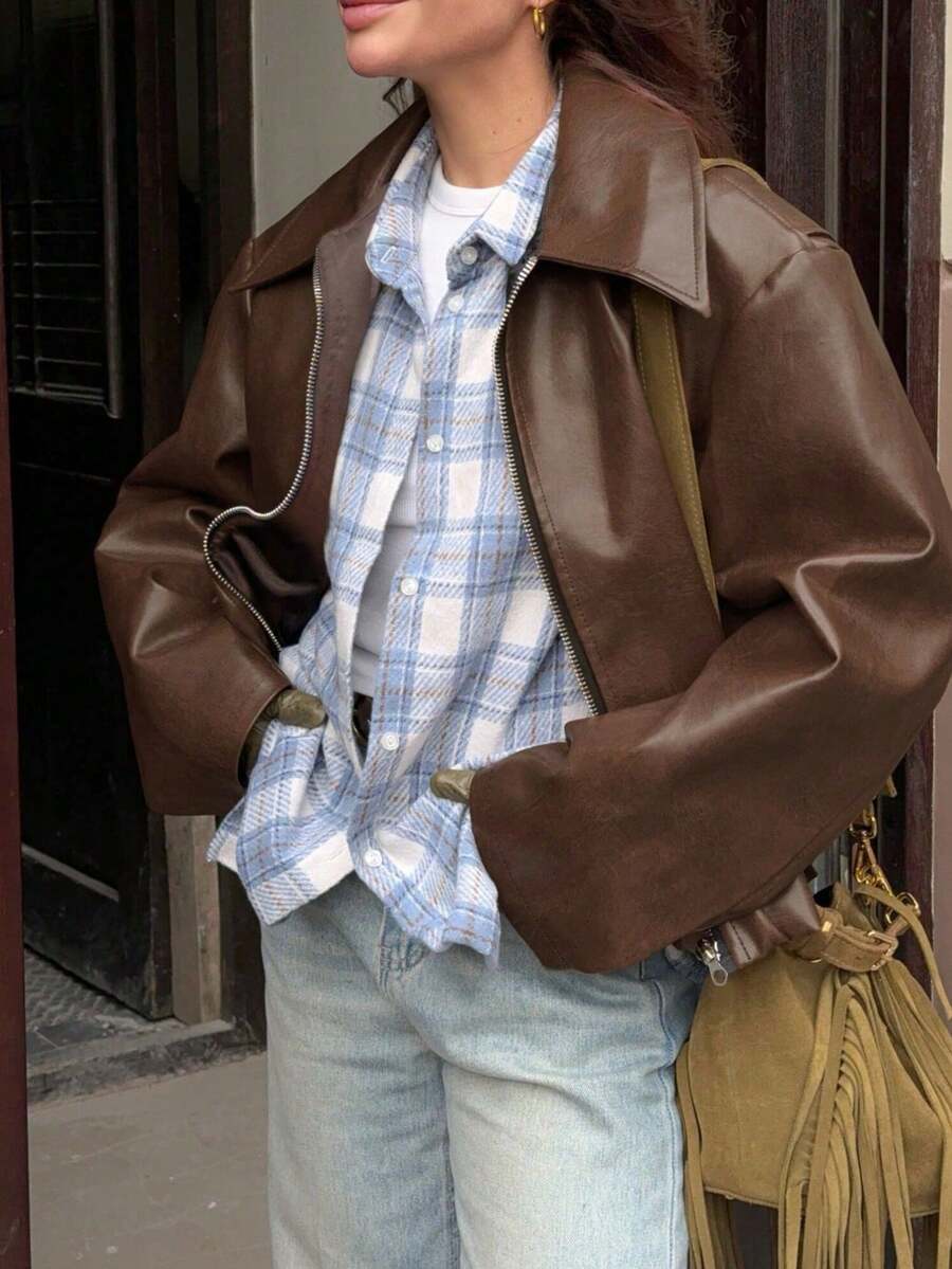 Woman Leather Jacket