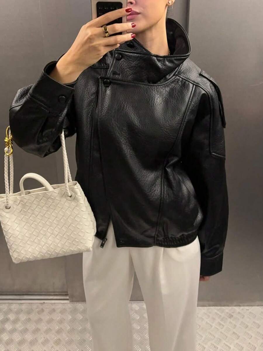 Woman Leather Jacket