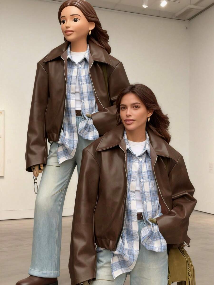Woman Leather Jacket