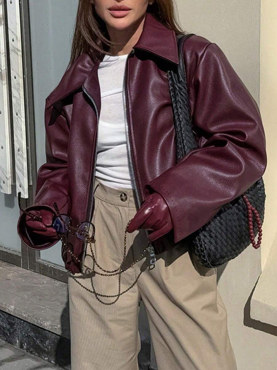 Woman Leather Jacket