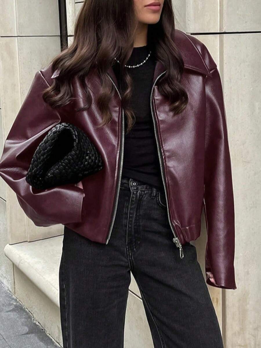 Woman Leather Jacket
