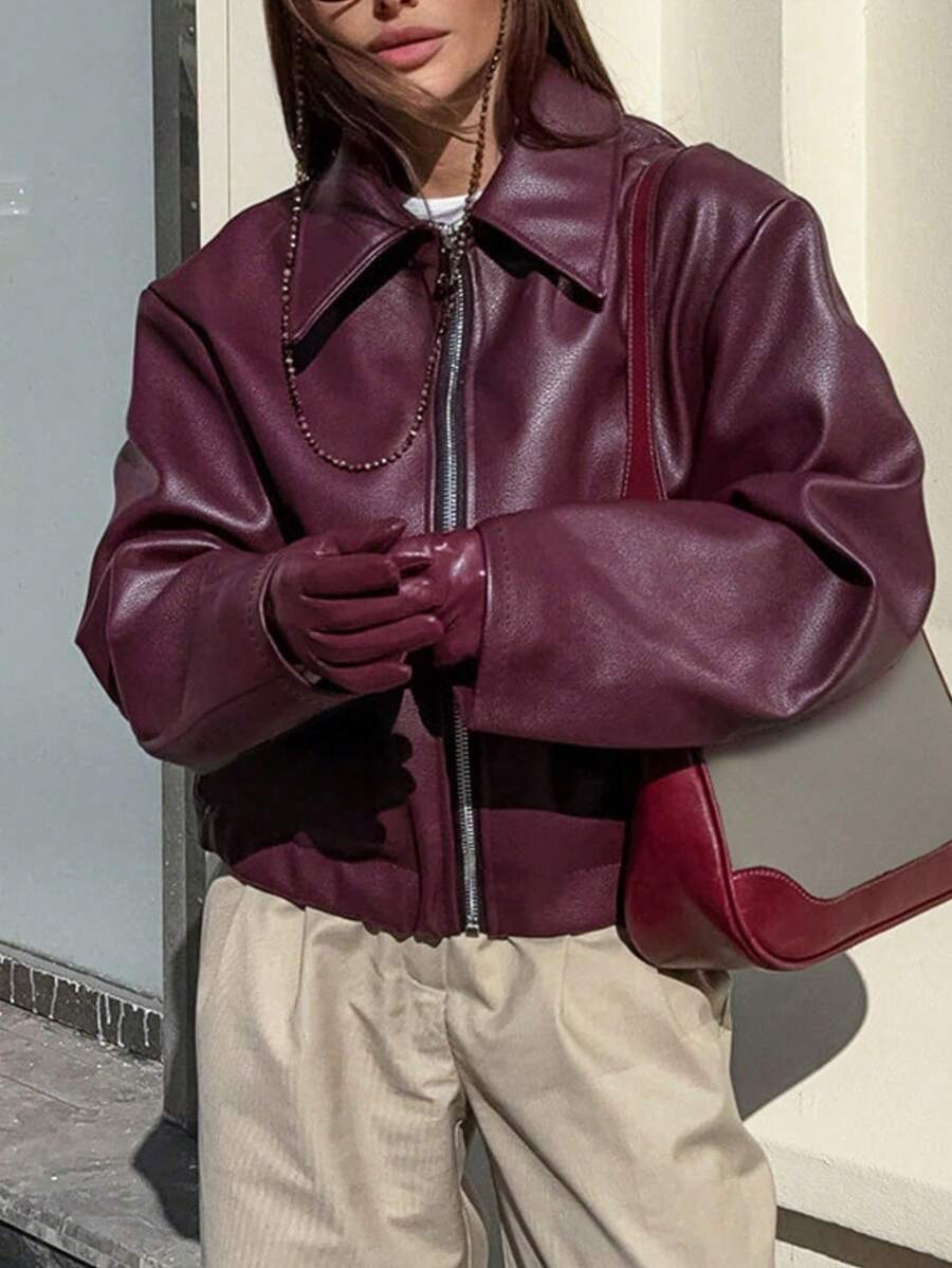 Woman Leather Jacket