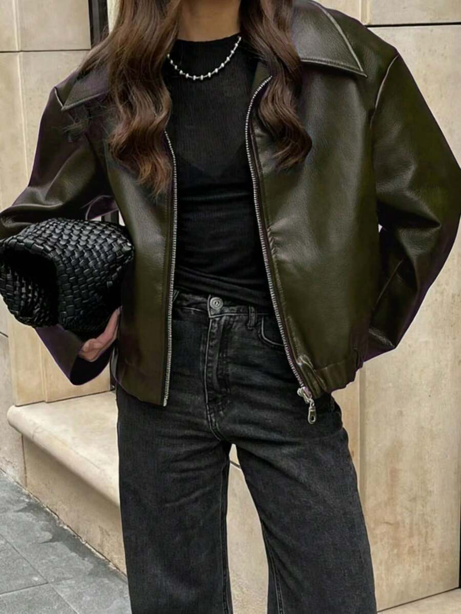 Woman Leather Jacket