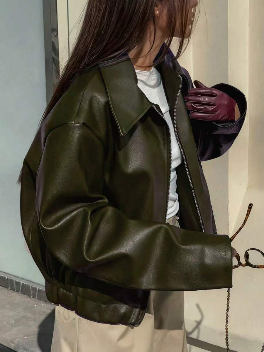 Woman Leather Jacket