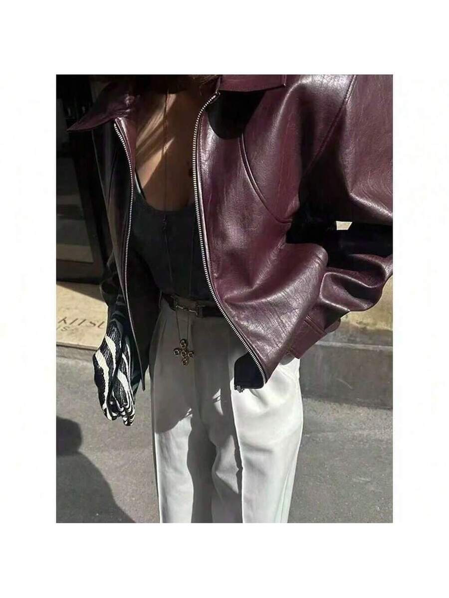 Woman Leather Jacket
