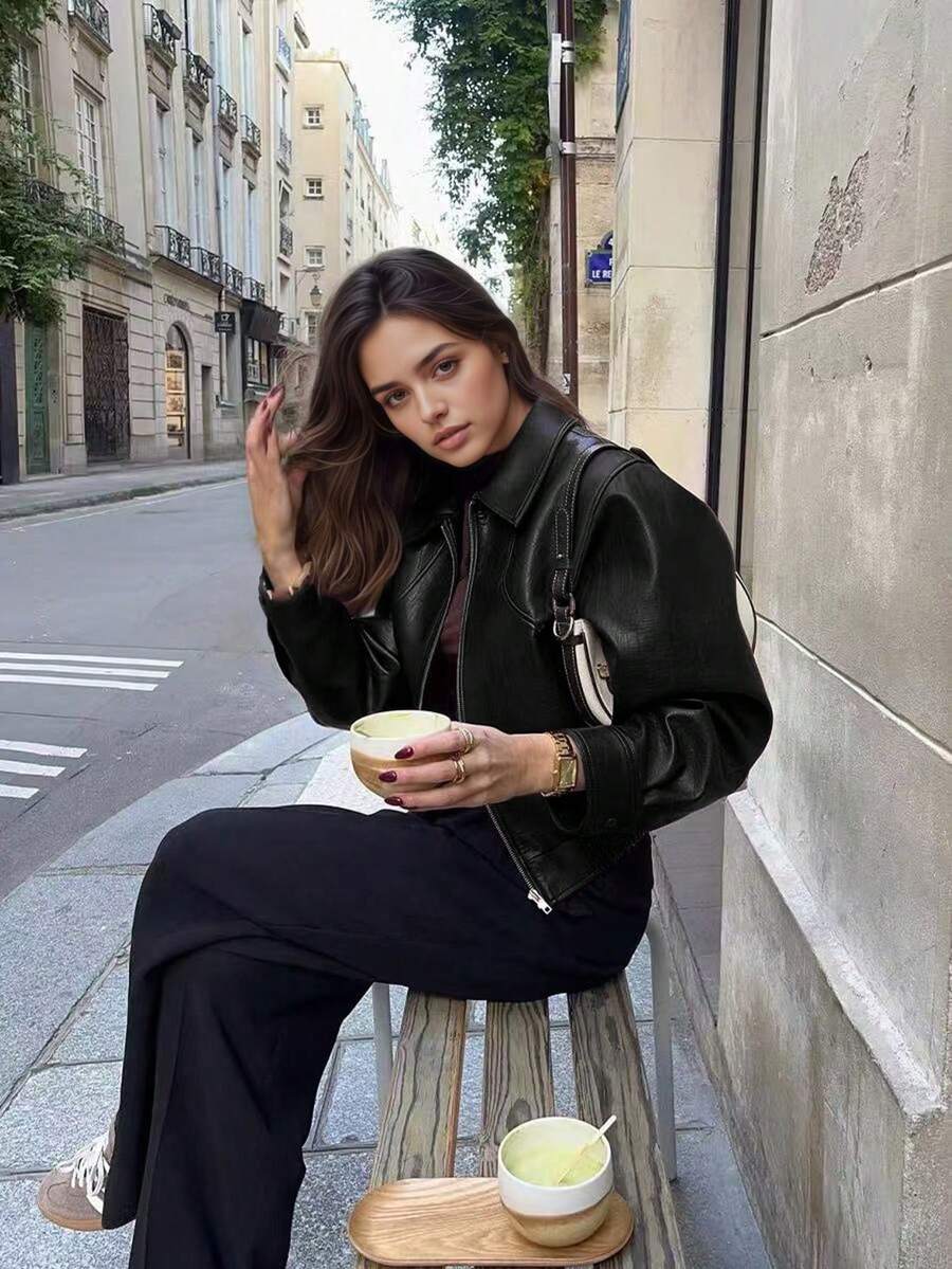 Woman Leather Jacket