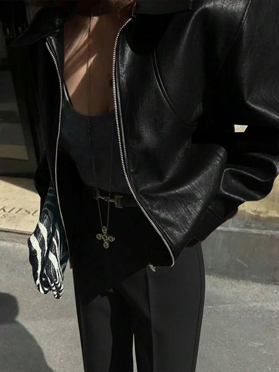 Woman Leather Jacket