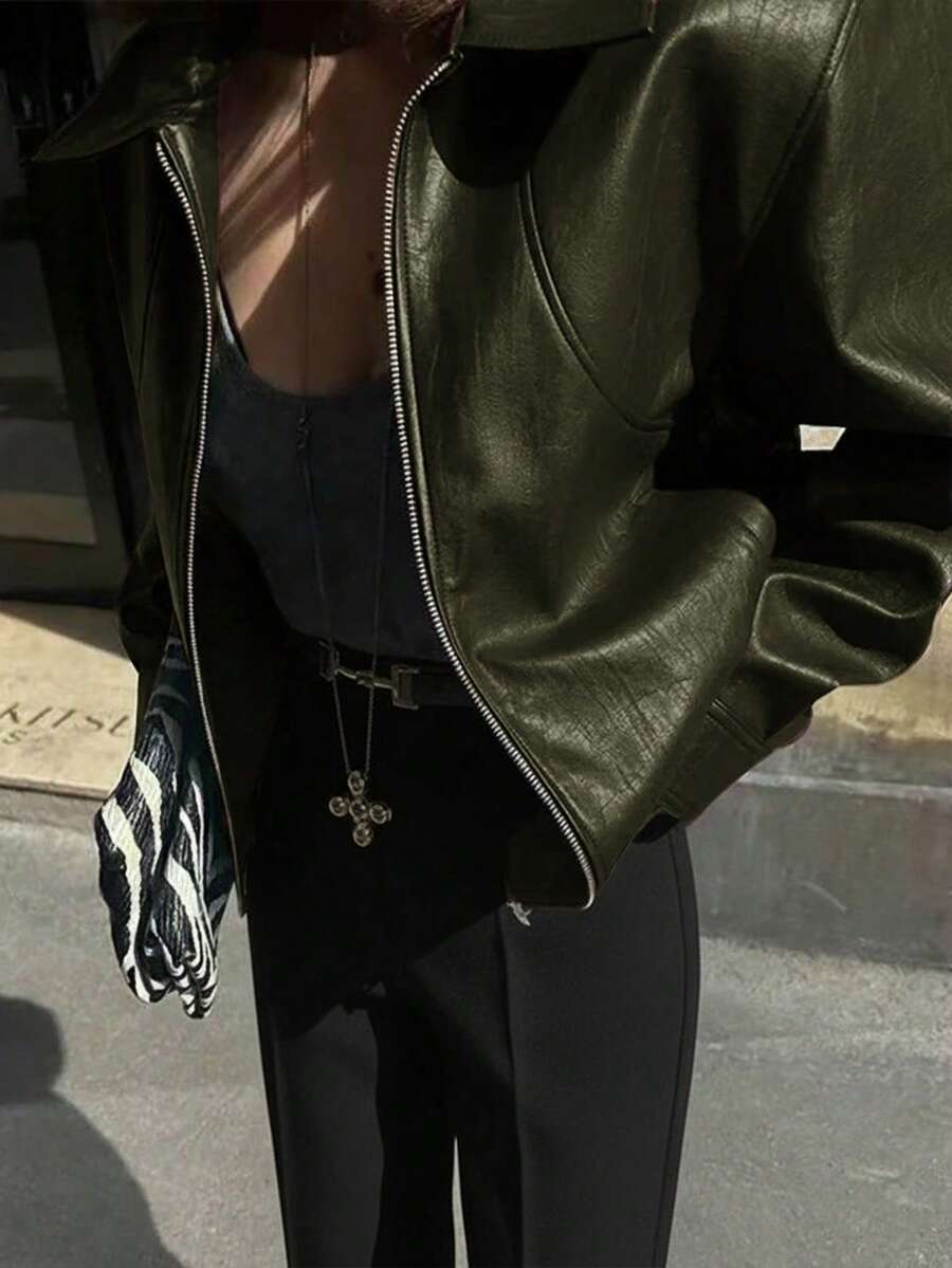 Woman Leather Jacket