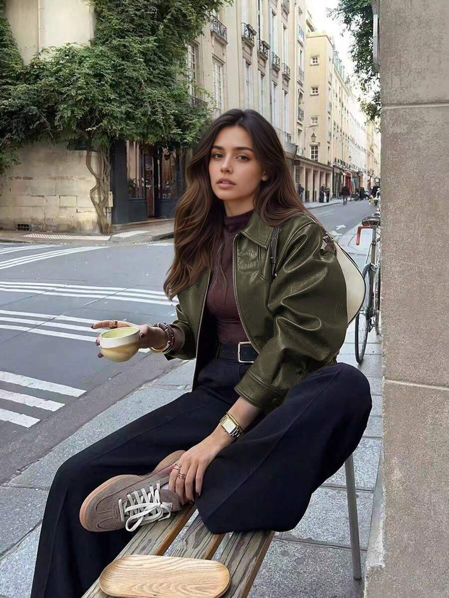Woman Leather Jacket