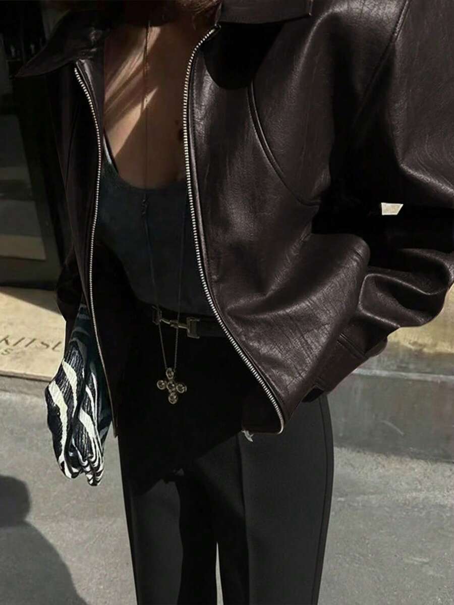 Woman Leather Jacket