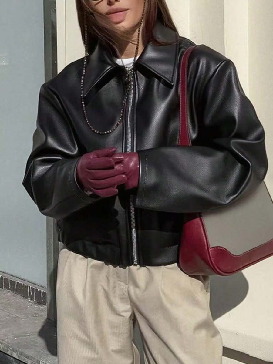 Woman Leather Jacket