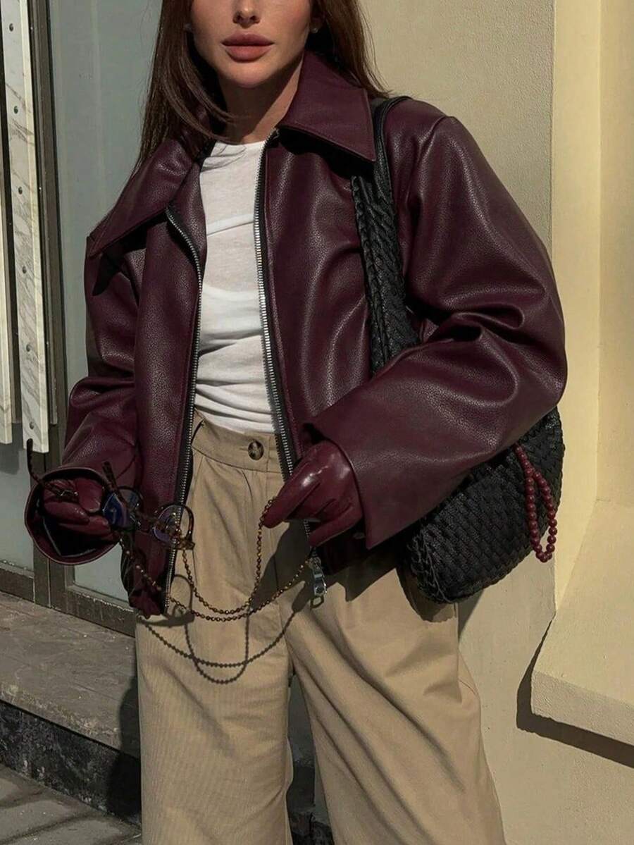 Woman Leather Jacket