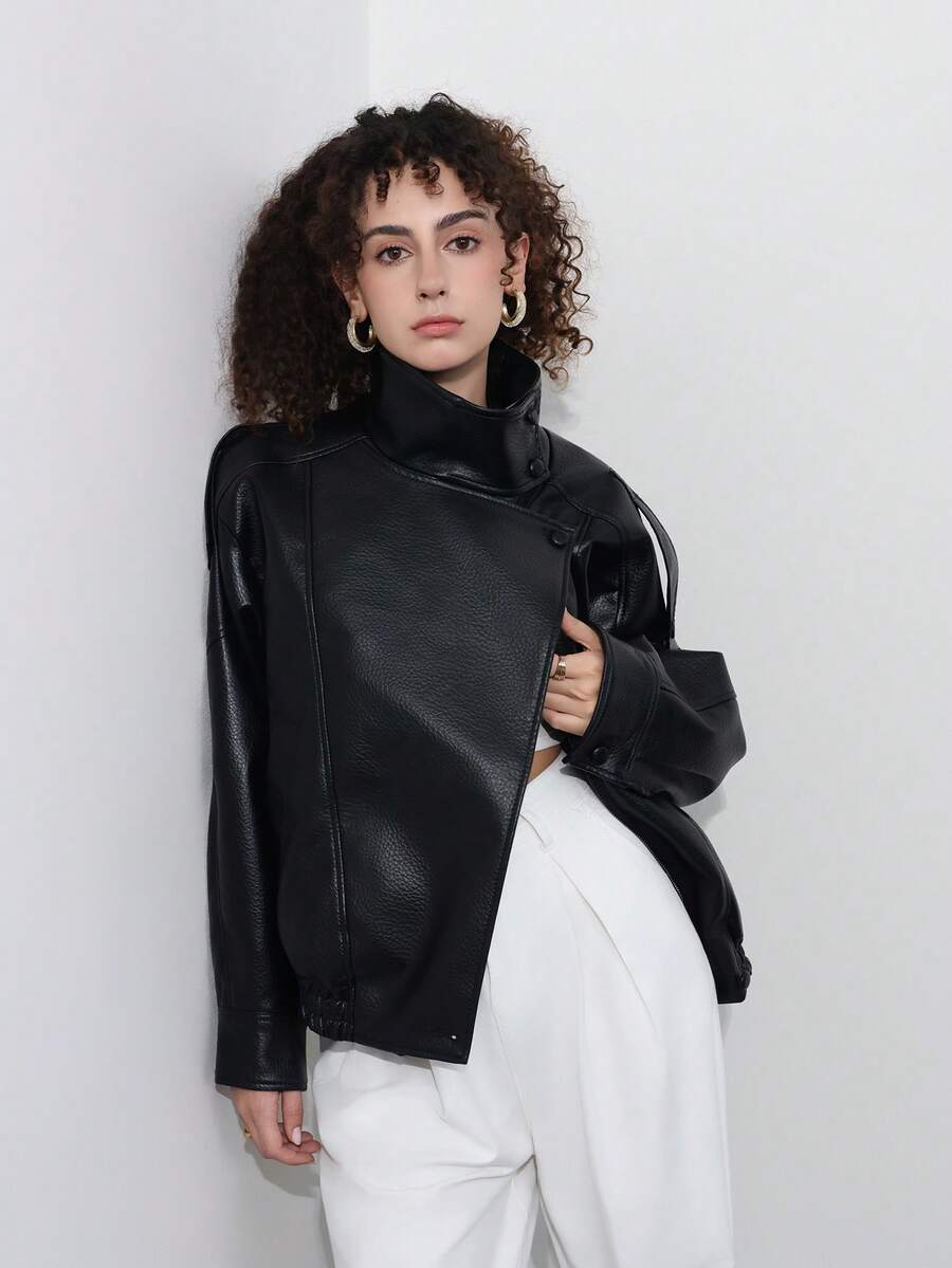 Woman Leather Jacket