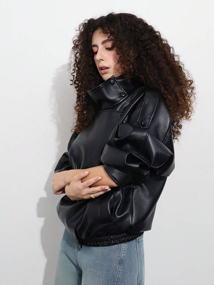 Woman Leather Jacket