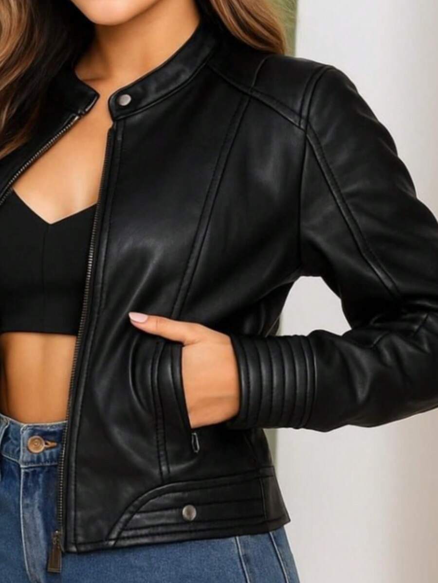 Woman Leather Jacket