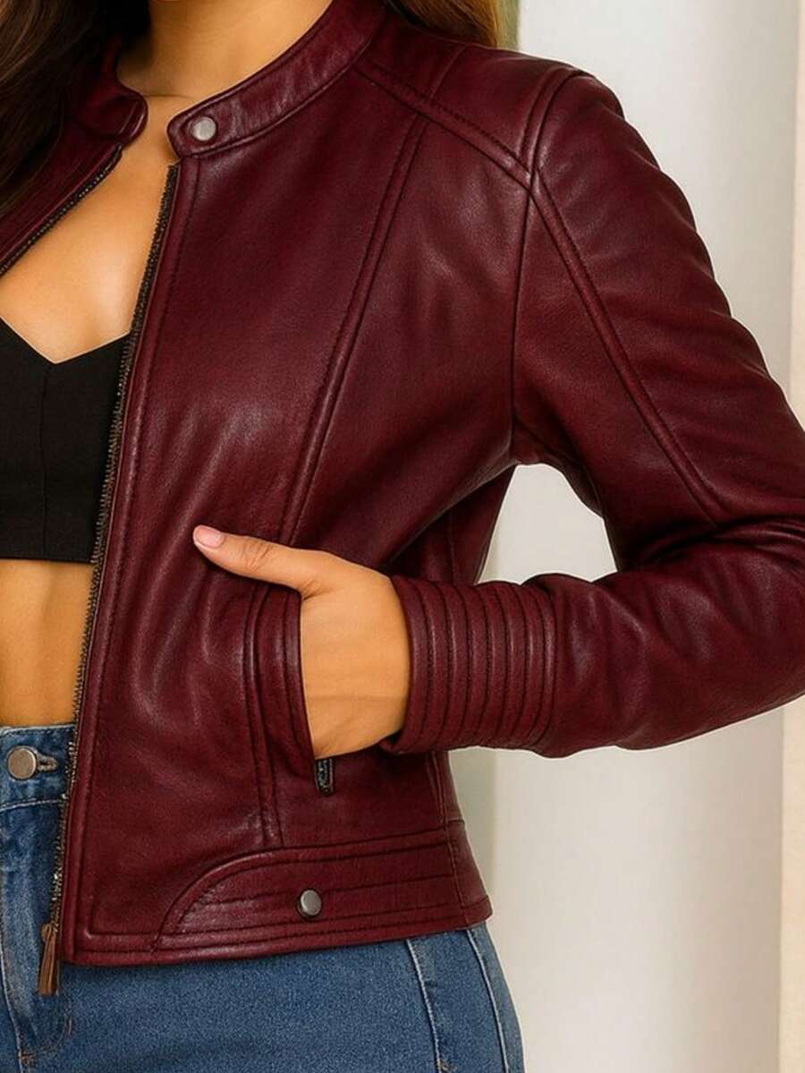 Woman Leather Jacket