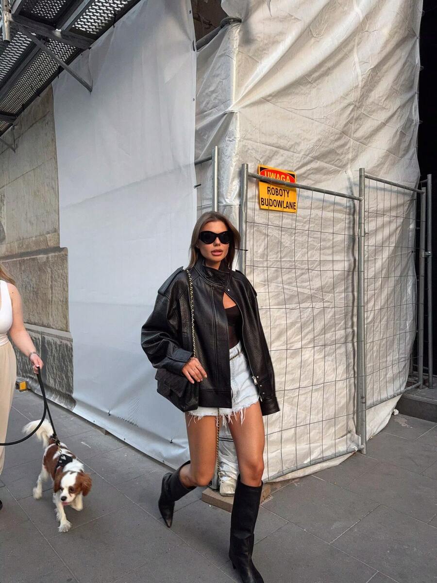 Woman Leather Jacket