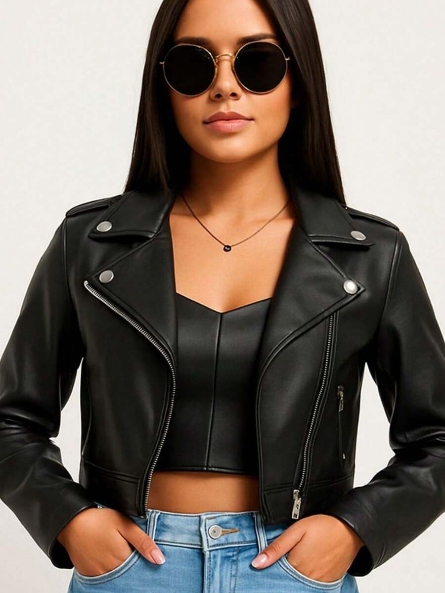 Woman Leather Jacket