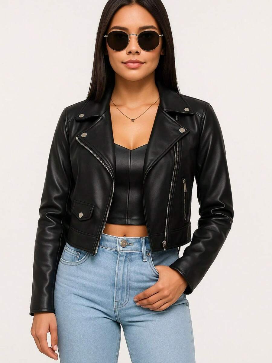 Woman Leather Jacket