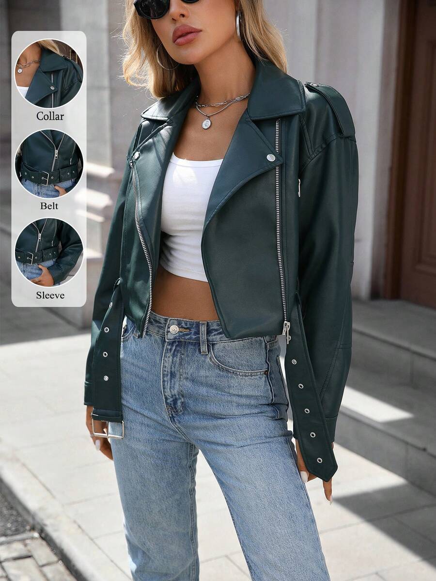 Woman Leather Jacket