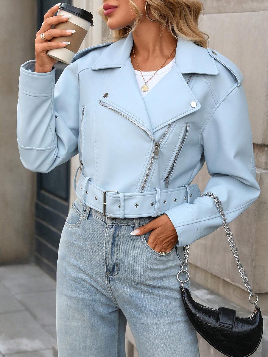 Woman Leather Jacket
